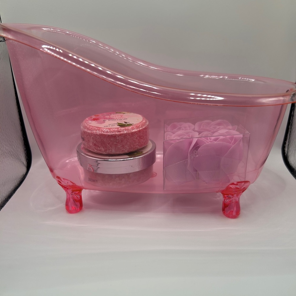 Body & Earth Cherry Blossom Shampoo Bar and Bath Salts - Picture 7 of 8